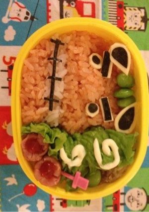 獅子舞♪キャラ弁-レシピのメイン写真