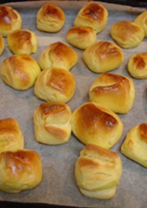 天然酵母で作るミニ折り込みパン-レシピのメイン写真