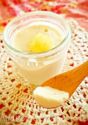 離乳食にも♪なめらか豆腐プリン-レシピのメイン写真
