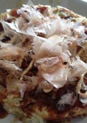 炭水化物０！ダイエットお好み焼き-レシピのメイン写真