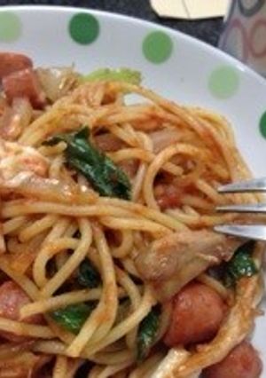 簡単☆ケチャップパスタ-レシピのメイン写真
