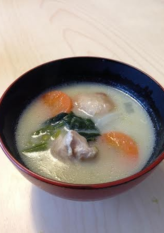 関西風　簡単絶品白みそのお雑煮♪甘め♪-レシピのメイン写真