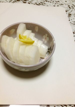 大根の酢漬け-レシピのメイン写真