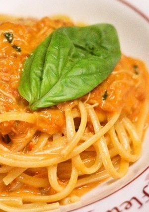 カニのトマトクリームパスタ♪-レシピのメイン写真