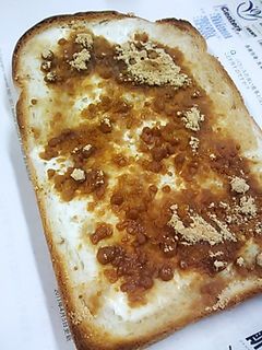 ヨーグルトときなこメープルトースト-レシピのメイン写真