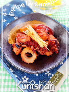たこの生姜煮♪-レシピのメイン写真