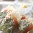 ライスペーパーで*ポテトチーズの包み揚げ