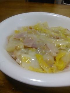 白菜とベーコンのクリーム煮-レシピのメイン写真