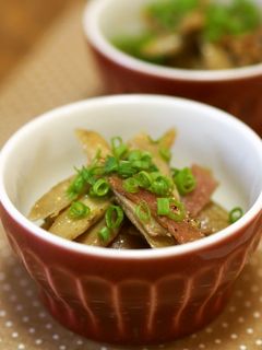♡ごぼうとエリンギの味噌バター炒め♡-レシピのメイン写真