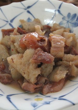 つぼみ丸のスジコン煮込み-レシピのメイン写真