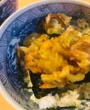 かき揚げ買って●海苔かき揚げ丼