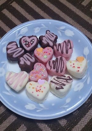 カラフルプチチョコケーキ-レシピのメイン写真