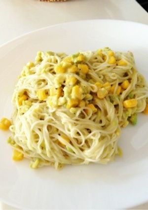 アボカドソース☆冷製素麺・パスタにもok-レシピのメイン写真