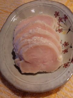 塩麹でしっとり鶏ハム-レシピのメイン写真