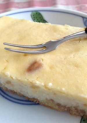 生クリーム不要◆ベイクドチーズケーキ-レシピのメイン写真