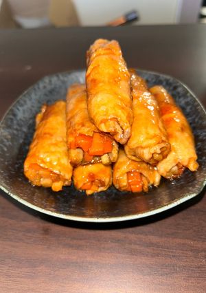 人参とごぼうの豚ロース巻き-レシピのメイン写真