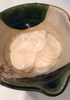 蕪のらっきょう梅酢漬け-レシピのメイン写真