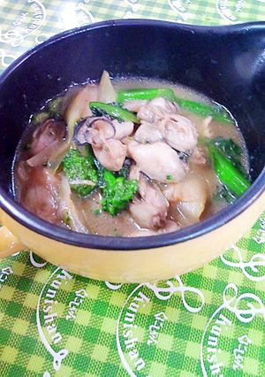 牡蠣のあっさり煮♪-レシピのメイン写真