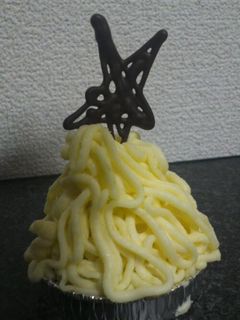 クリスマス風モンブラン-レシピのメイン写真