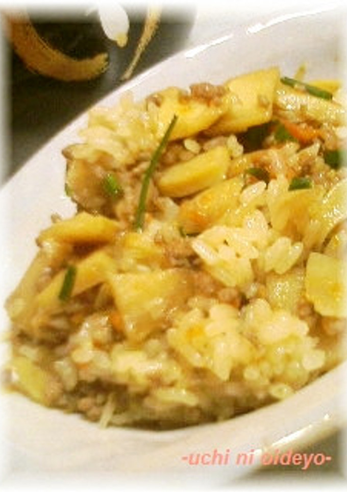 我が家の 後のせ♪たけのこご飯-レシピのメイン写真