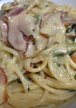 冷蔵庫余り物で、野菜 ベーコン パスタ-レシピのメイン写真