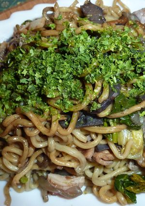 しゃきしゃきレンコン焼きそば-レシピのメイン写真