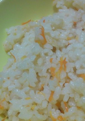 ☆簡単☆美味しい!人参ご飯-レシピのメイン写真