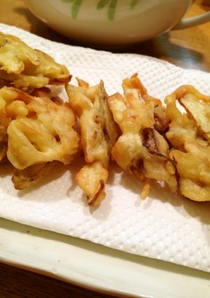 サクサク⭐️ごぼうといかくんのかき揚げ-レシピのメイン写真