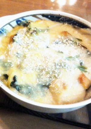 かぼちゃ&ほうれん草のグラタン-レシピのメイン写真