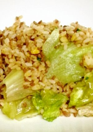 牛肉とレタスのチャーハン-レシピのメイン写真