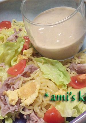 私のヘルシー胡麻ドレ★ラーメンサラダ-レシピのメイン写真