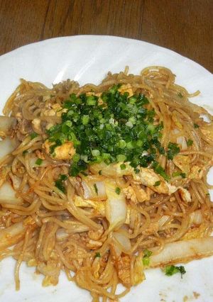 白菜と卵のソース焼きそば-レシピのメイン写真