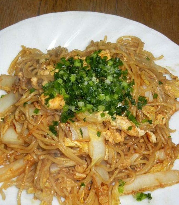 白菜と卵のソース焼きそば-レシピのメイン写真