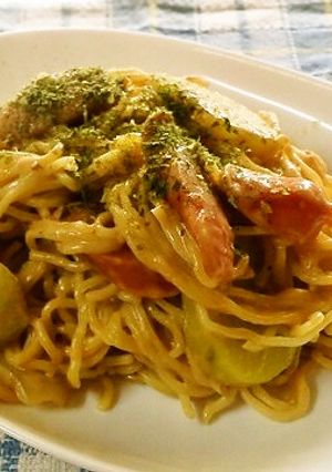 濃厚♡クリームやきそば♪-レシピのメイン写真