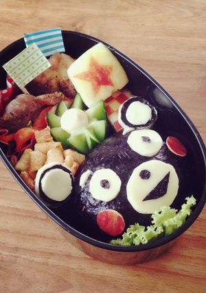 くまモン★キャラ弁-レシピのメイン写真