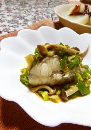 鱈の香味レンジ蒸し-レシピのメイン写真
