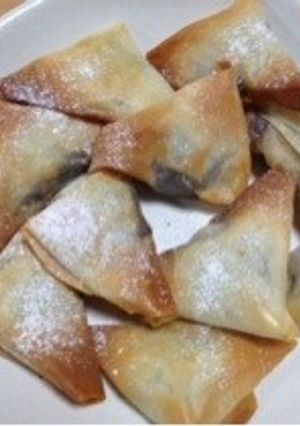 チョコバナナ春巻き-レシピのメイン写真