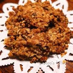 รูปของ 簡単チョコチップオートミールクッキー