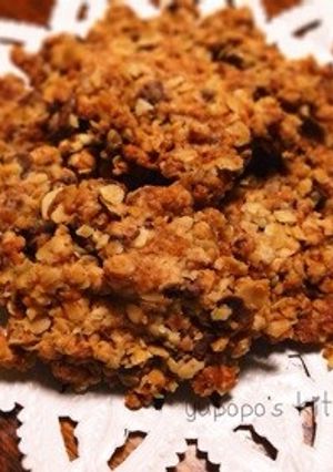 簡単チョコチップオートミールクッキー-レシピのメイン写真