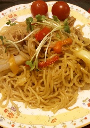 ポン酢で簡単焼きそば-レシピのメイン写真