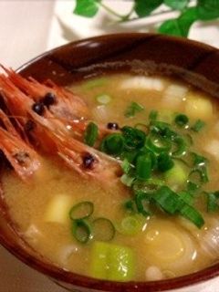 甘エビのお味噌汁☆コク旨!-レシピのメイン写真