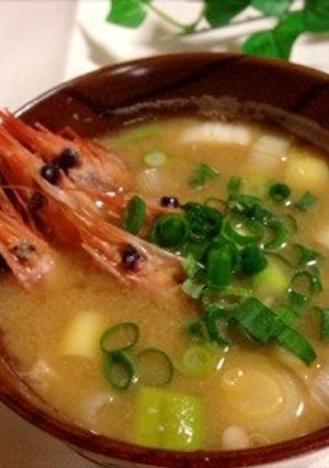 甘エビのお味噌汁☆コク旨！-レシピのメイン写真