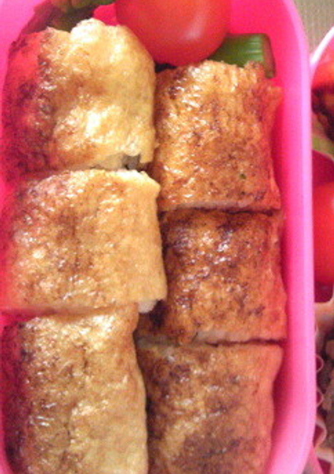 簡単まきまき焼き稲荷-レシピのメイン写真