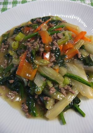 鍋の残り野菜でパパッとうま煮-レシピのメイン写真