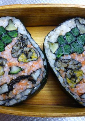玄米菜食☆節分弁当　赤鬼-レシピのメイン写真