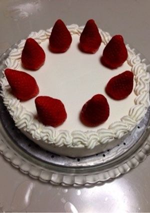 ふわふわ しっとり ショートケーキ-レシピのメイン写真
