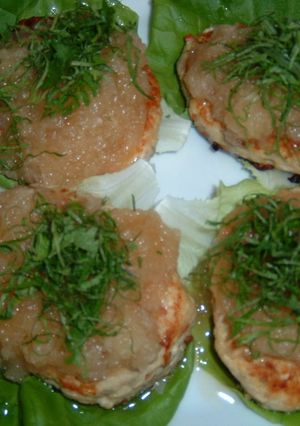 ヘルシーお豆腐ハンバーグ-レシピのメイン写真
