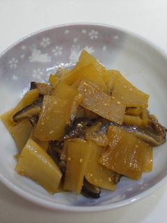 残り物救済☆かんぴょう煮のきんぴら-レシピのメイン写真