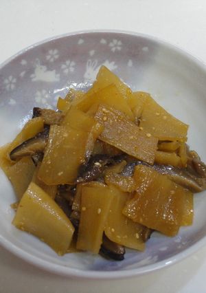 残り物救済☆かんぴょう煮のきんぴら-レシピのメイン写真