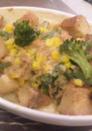 食べ応えありすぎクルトンのチーズ焼き-レシピのメイン写真